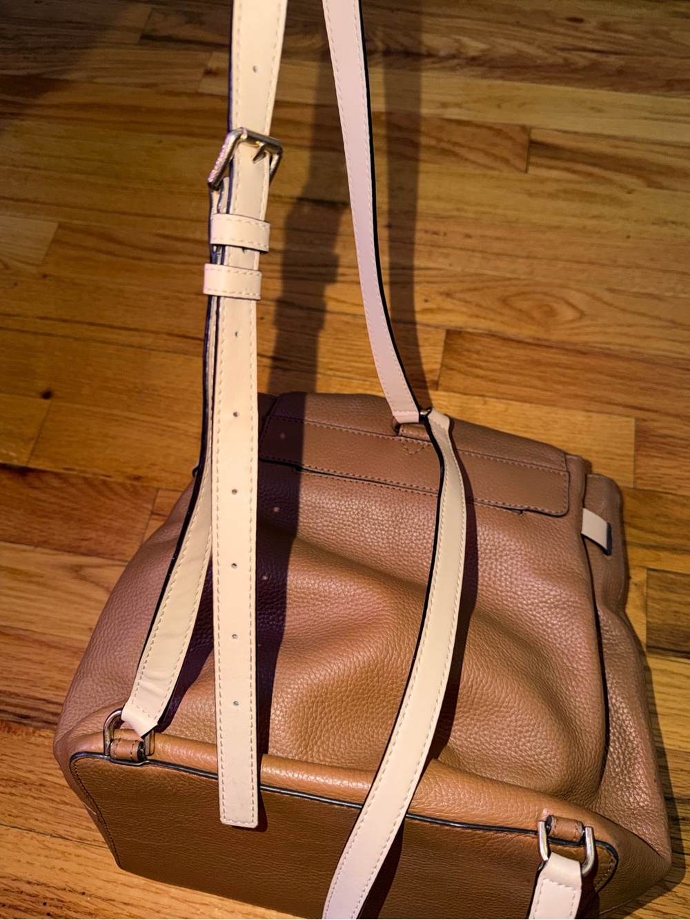 Authentic* Michael Kors Leather Backpack - Picture 5 of 15